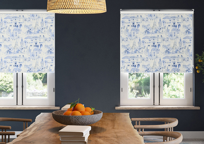 Voyage, Atlantic Blue - Roller Blind - Image 3